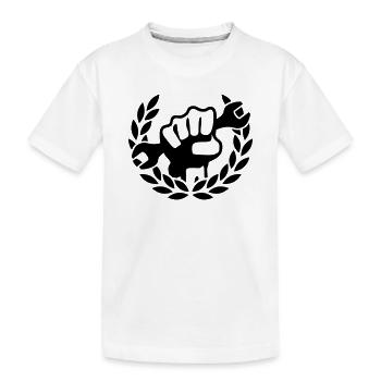 Maître mécanicien - T-shirt bio Premium Enfant - blanc - Devant