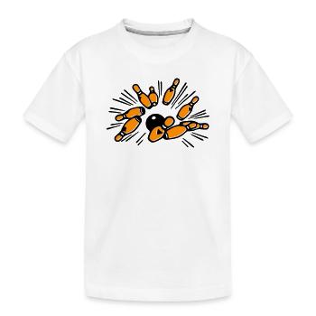 Cône - T-shirt bio Premium Enfant - blanc - Devant