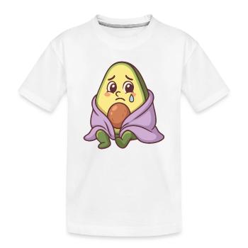 Trauriger Anwalt - Kinder Premium Bio T-Shirt - Weiß - Vorne