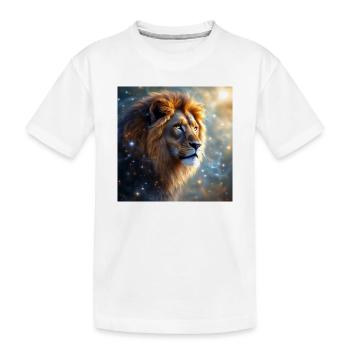 Animal Totem Lion - T-shirt bio Premium Enfant - blanc - Devant