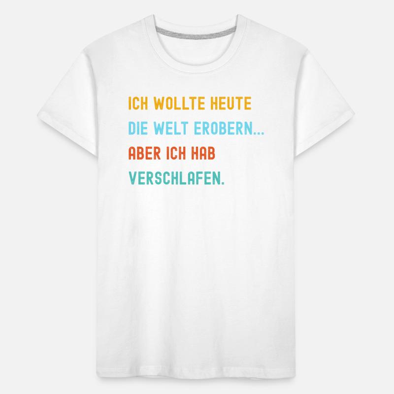 Commitment with a humorous worldview Kids' Premium Organic T-Shirt