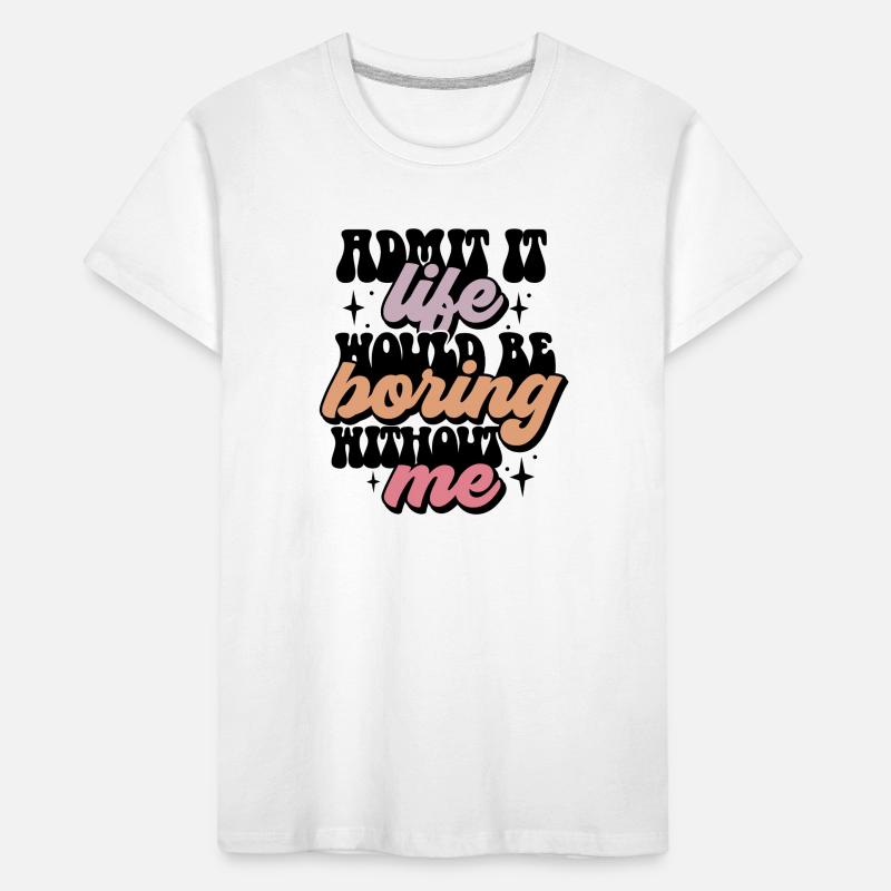 Expression classique dans des tons pastel T-shirt bio Premium Enfant