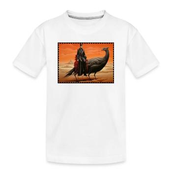 Créature mystique avec mannequin sombre surréaliste - T-shirt bio Premium Enfant - blanc - Devant