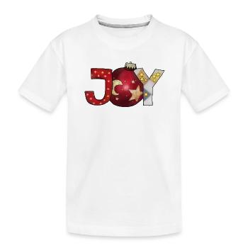 Joie - T-shirt bio Premium Enfant - blanc - Devant