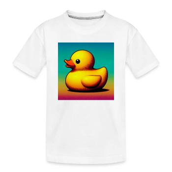 Caneton Canard Canard Canard - T-shirt bio Premium Enfant - blanc - Devant