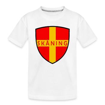 Schonen - Kinder Premium Bio T-Shirt - Weiß - Vorne