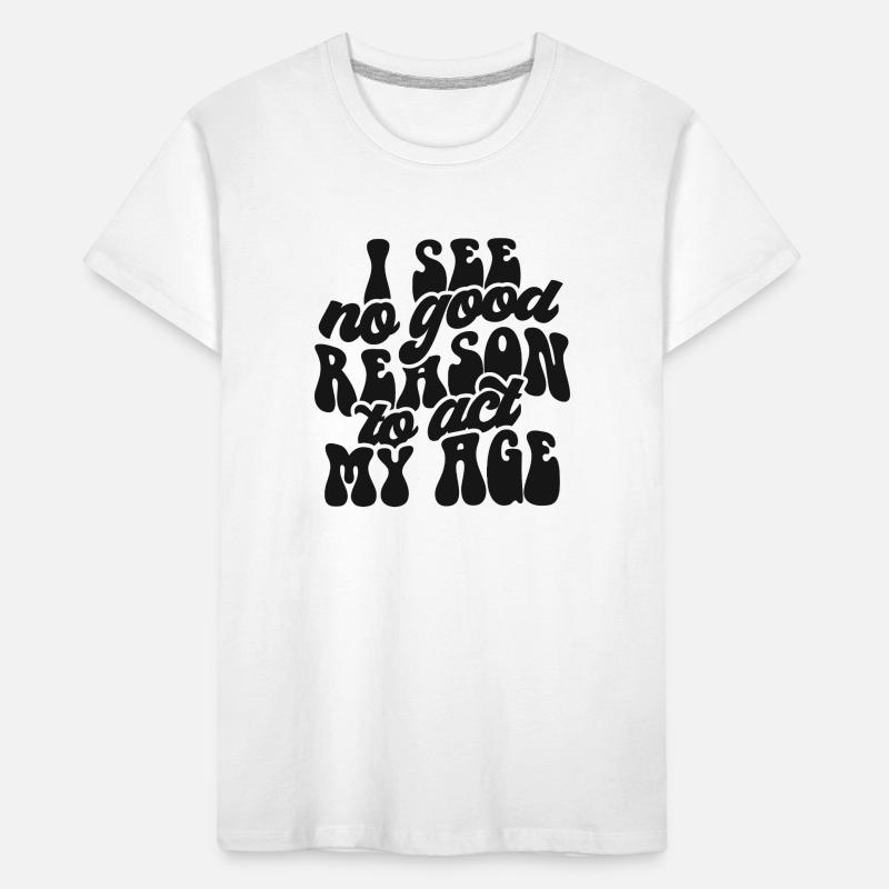 Conception d’impression avec message d’acceptation de soi T-shirt bio Premium Enfant