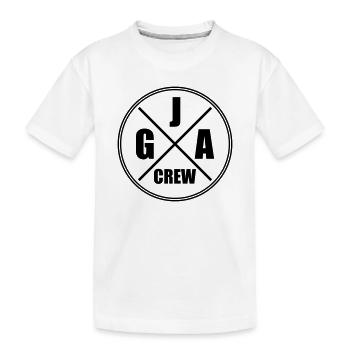 Bachelor Crew Bachelor Party - Kids' Premium Organic T-Shirt - white - Front