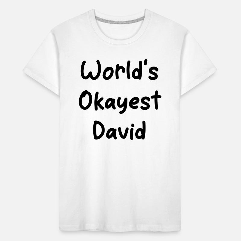 David le plus correct du monde T-shirt bio Premium Enfant