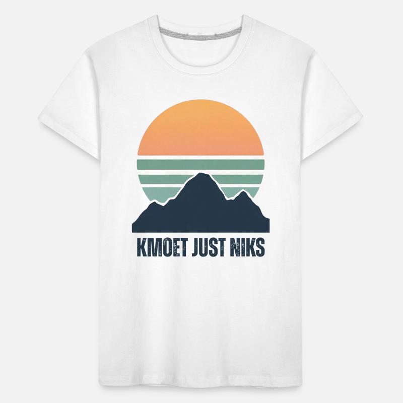 Kmoet just nothing, Antwerp dialect Shirts Kids' Premium Organic T-Shirt
