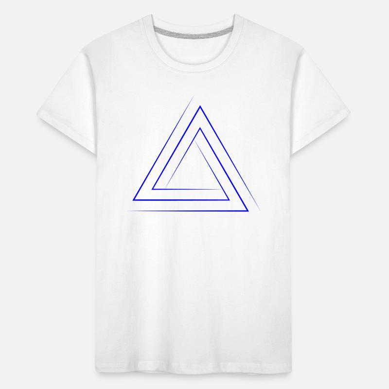 Geometric triangular nesting Kids' Premium Organic T-Shirt