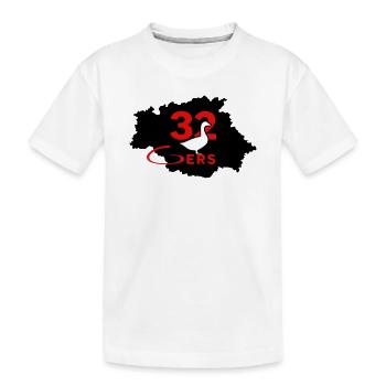 Gers 32 - T-shirt bio Premium Enfant - blanc - Devant