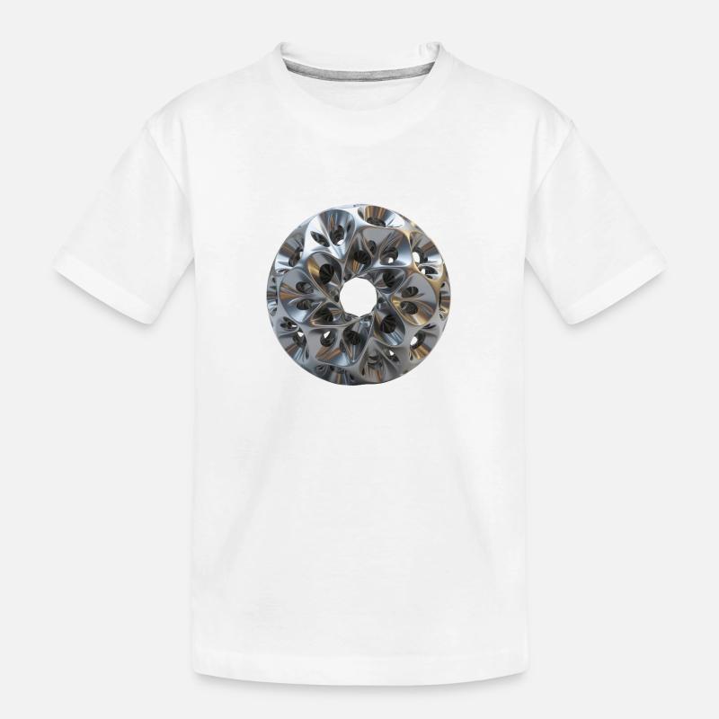 Titanium - Kinder Premium Bio T-Shirt - Weiß