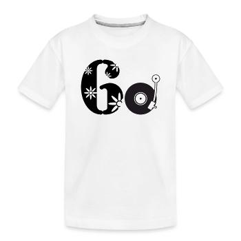 Années 60 Soixantième Années soixante 60. - T-shirt bio Premium Enfant - blanc - Devant