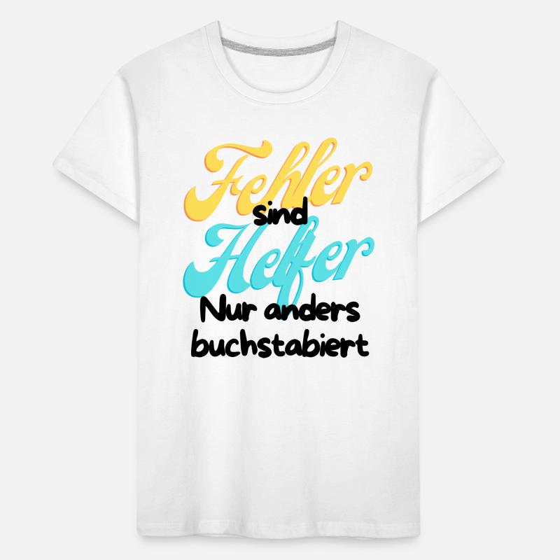 Error Helper Gradient Script Kids' Premium Organic T-Shirt