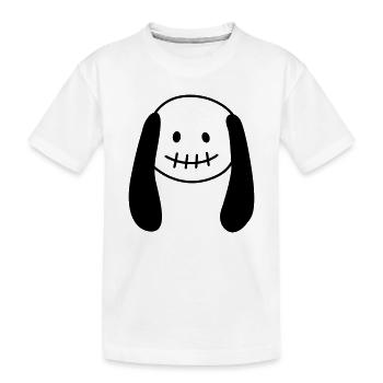 Poupée zombie – Mignon et effrayant combinés - T-shirt bio Premium Enfant - blanc - Devant