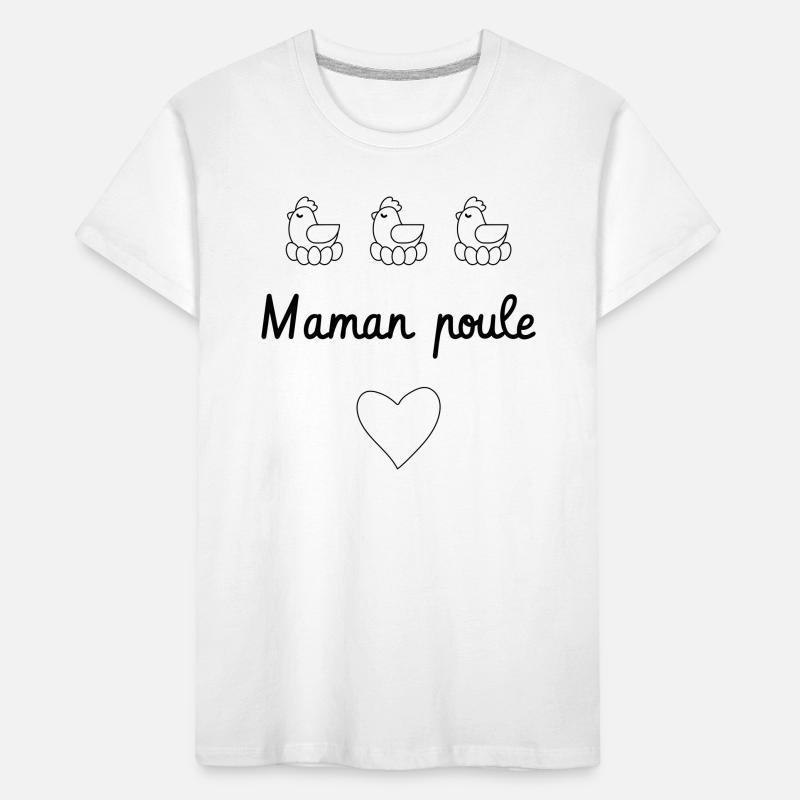 Gluckenmutter – Muttertag Kinder Premium Bio T-Shirt