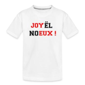 Joyeux Noël inversé - T-shirt bio Premium Enfant - blanc - Devant