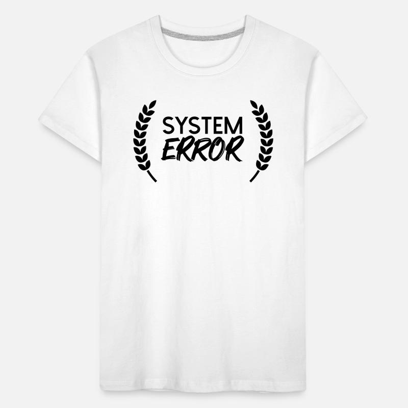 Défaillance du système T-shirt bio Premium Enfant