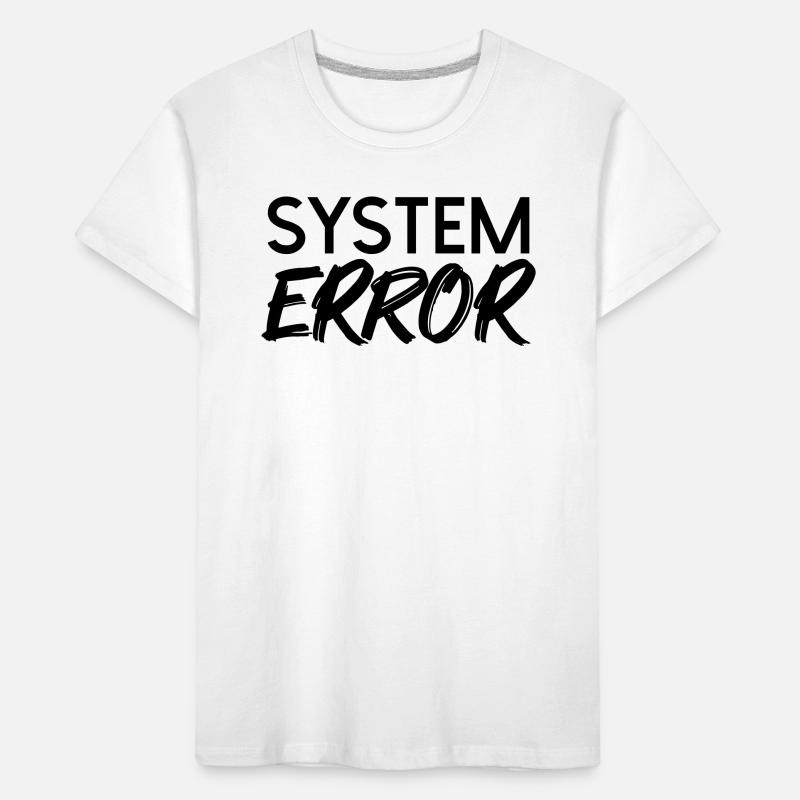 Défaillance du système T-shirt bio Premium Enfant