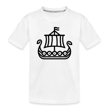 viking - T-shirt bio Premium Enfant - blanc - Devant