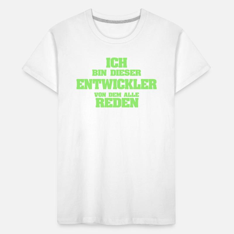 Developer as a profession Kids' Premium Organic T-Shirt