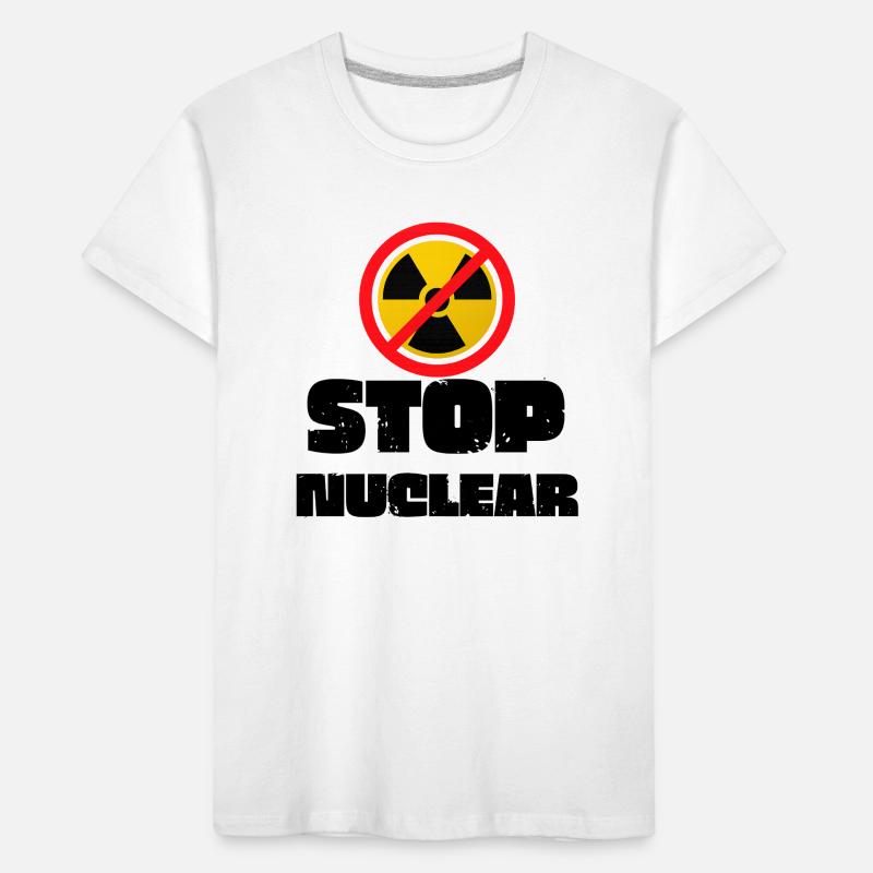 Stop Nuclear Kids' Premium Organic T-Shirt