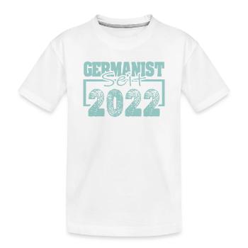 Berufung 2022 - Kinder Premium Bio T-Shirt - Weiß - Vorne
