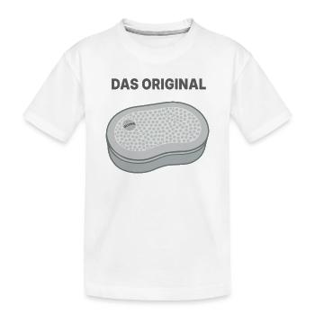 Boîte à déjeuner originale de la RDA - T-shirt bio Premium Enfant - blanc - Devant