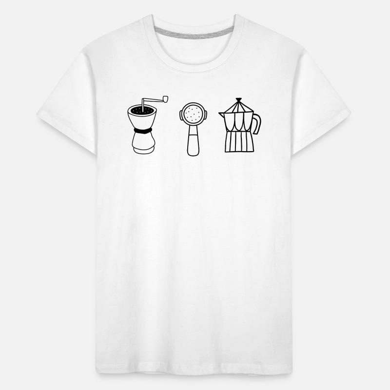 Coffee evolution Kids' Premium Organic T-Shirt