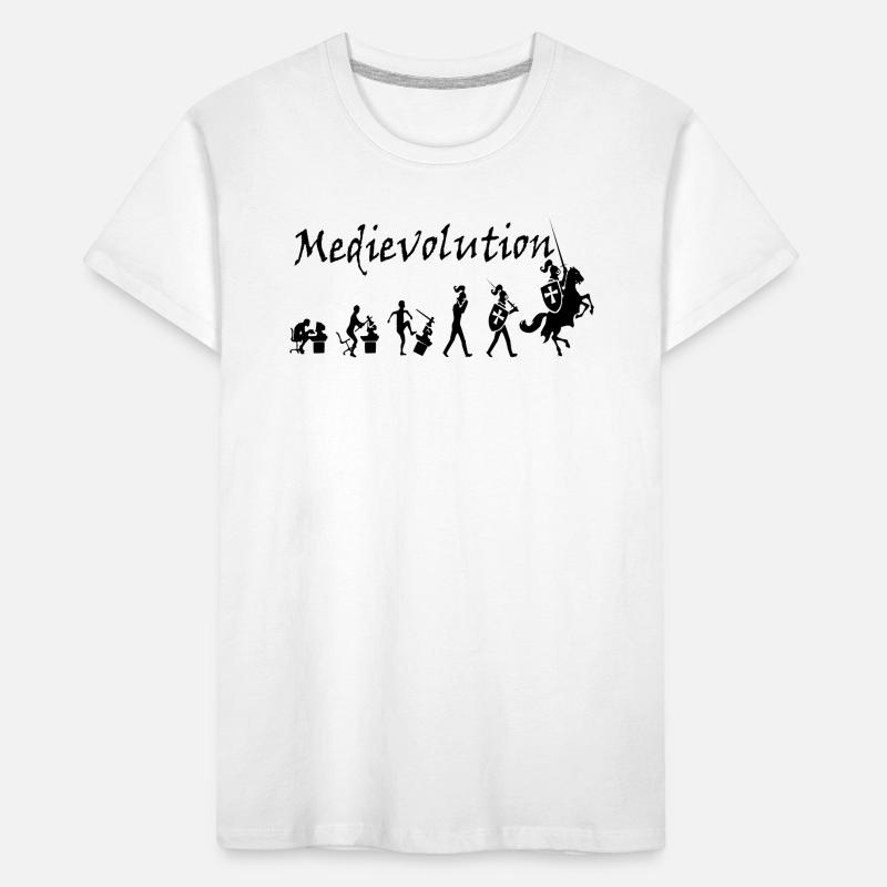 Medievolution – L’évolution médiévale T-shirt bio Premium Enfant