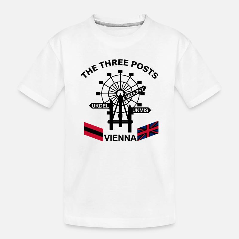 3_Posts - T-shirt bio Premium Enfant - blanc