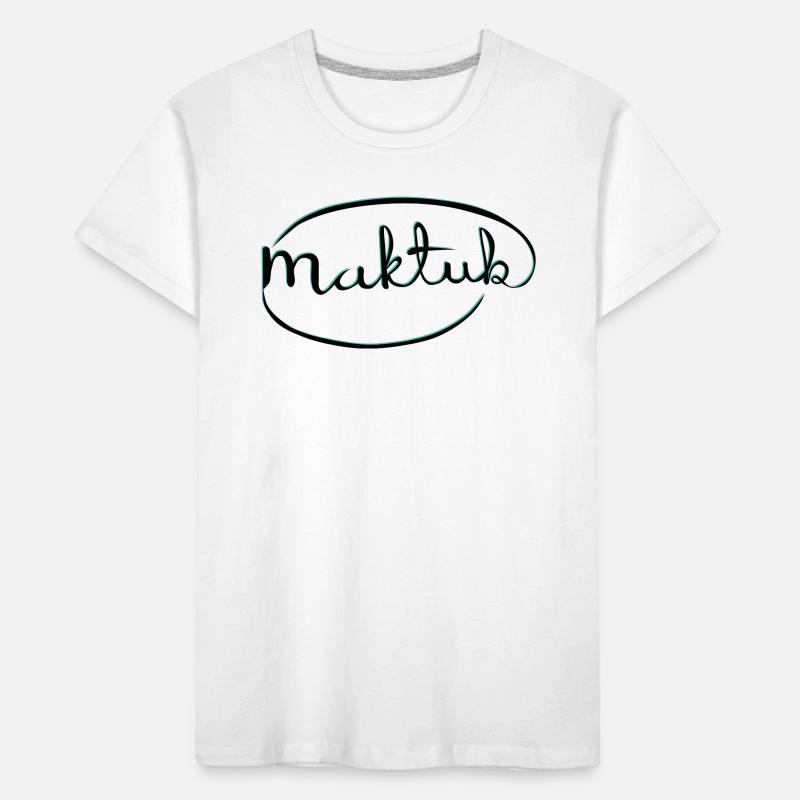 MakeKita Mint Script Kids' Premium Organic T-Shirt