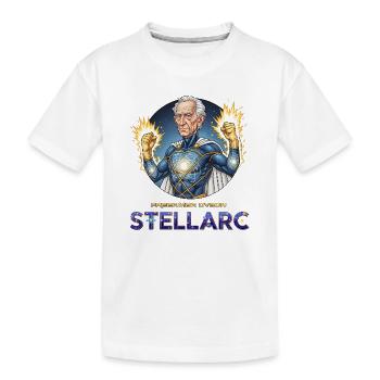 Stellarc Héros Cosmique - T-shirt bio Premium Enfant - blanc - Devant