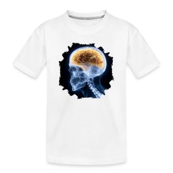 L’autre jour à la radiographie - tout va bien - T-shirt bio Premium Enfant - blanc - Devant