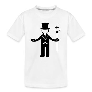 Cirque Magicien Magicien - T-shirt bio Premium Enfant - blanc - Devant