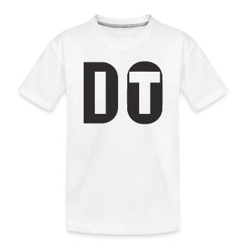 Fais-le, ne quitte pas l’obscurité - T-shirt bio Premium Enfant - blanc - Devant
