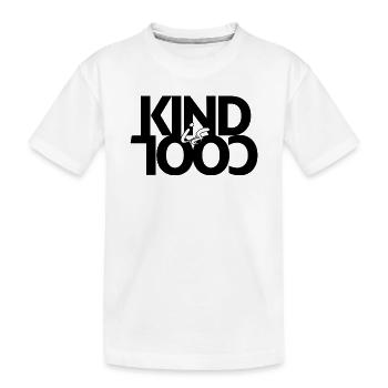 Freundlich ist cool - Kinder Premium Bio T-Shirt - Weiß - Vorne