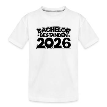 Licence 2026 Remise des diplômes - T-shirt bio Premium Enfant - blanc - Devant