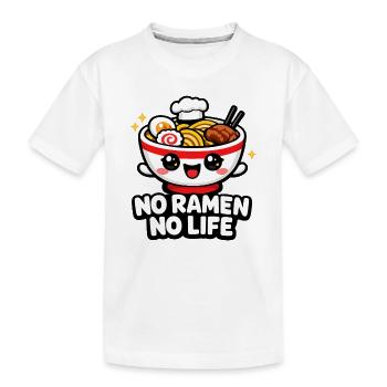Bol du Sourire Ramen - T-shirt bio Premium Enfant - blanc - Devant