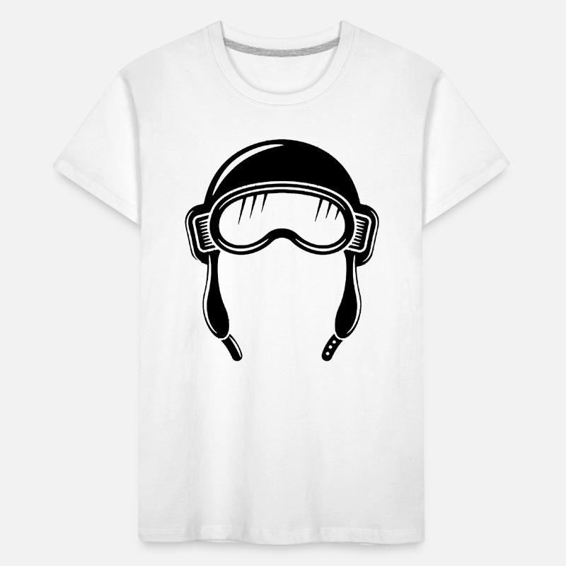 Aviator hood Kids' Premium Organic T-Shirt