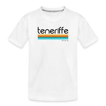 Tenerife - Espagne - Tenerife - Espagne - Espagne - T-shirt bio Premium Enfant - blanc - Devant