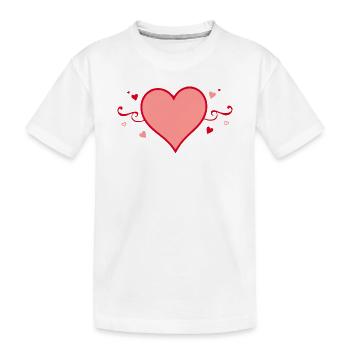 Geschenk Mutter Muttertag Geschenk Mama Geschenke - Kinder Premium Bio T-Shirt - Weiß - Vorne