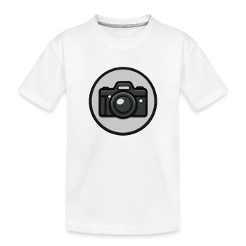 Geschenkidee für Fotoliebhaber, Foto - Kinder Premium Bio T-Shirt - Weiß - Vorne
