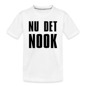 NOW the Nook Anti USA - Kids' Premium Organic T-Shirt - white - Front