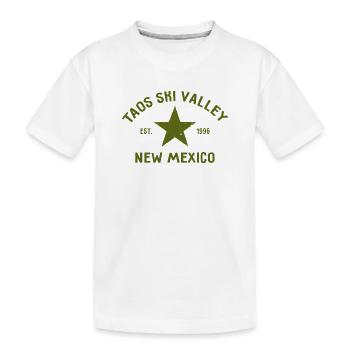 Taos Ski Valley - Nouveau-Mexique - États-Unis - Amérique - T-shirt bio Premium Enfant - blanc - Devant
