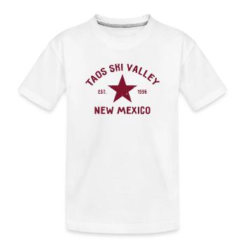 Taos Ski Valley - Nouveau-Mexique - États-Unis - Amérique - T-shirt bio Premium Enfant - blanc - Devant