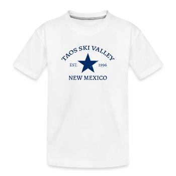 Taos Ski Valley - Nouveau-Mexique - États-Unis - Amérique - T-shirt bio Premium Enfant - blanc - Devant
