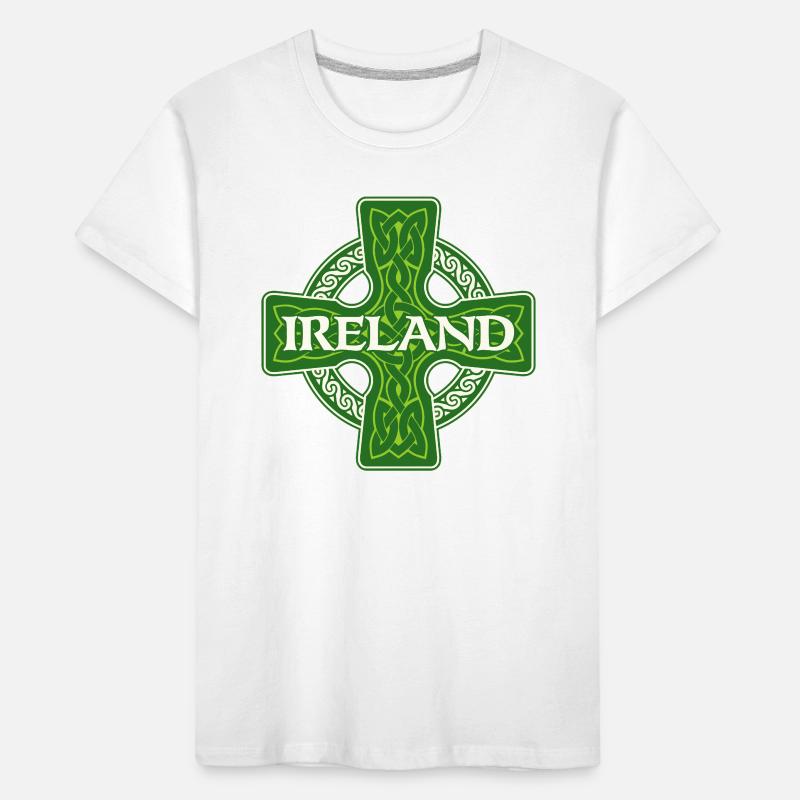 Trèfle de Saint-Patrick Celtique d’Irlande - Saint-Patrick T-shirt bio Premium Enfant