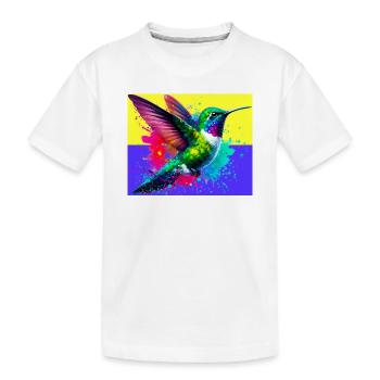 colibri - T-shirt bio Premium Enfant - blanc - Devant